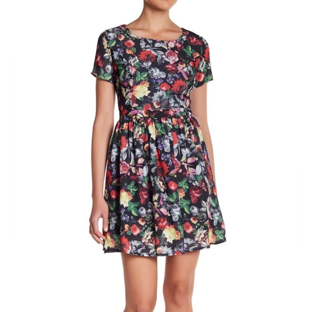 Cute Floral Couture Dress